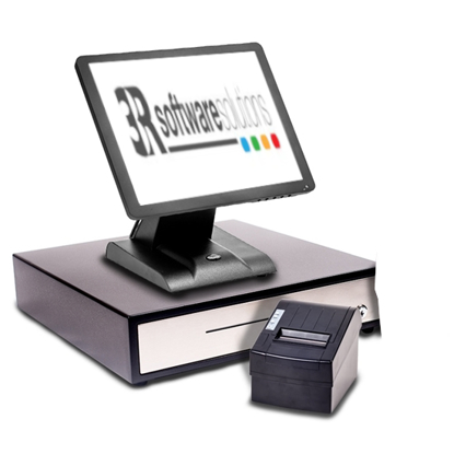 Picture of StarterPOS-15 Touch Screen EPoS System 80mm Printer including Cash Drawer